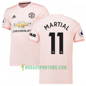 Koszulka Manchester United Anthony Martial 11 Wyjazdowe Stroje Piłkarskie 2018-2019 Krótki Rękaw